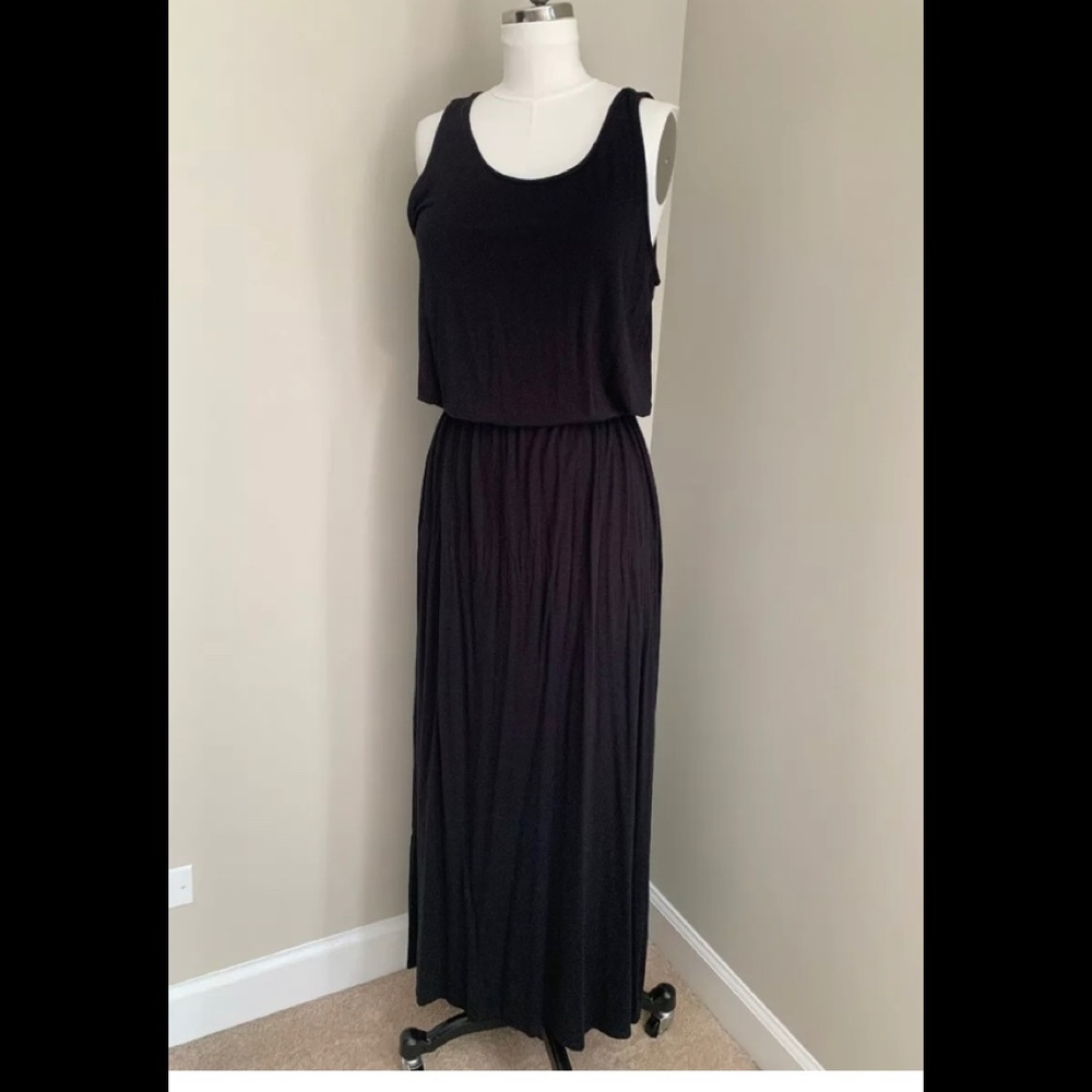 NEW! Fourteenth Place Women's  Black Maxi Dress M